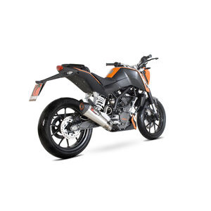 SCORPION EXHAUST KTM 125 Duke (2011-16) / 200 Duke (2012-16)  Serket Taper Slip-on 2011 > 2016