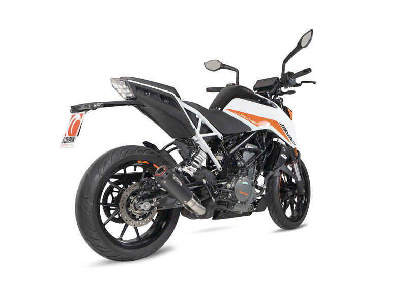 SCORPION EXHAUST KTM 390 Duke Red Power Slip-on click to zoom image