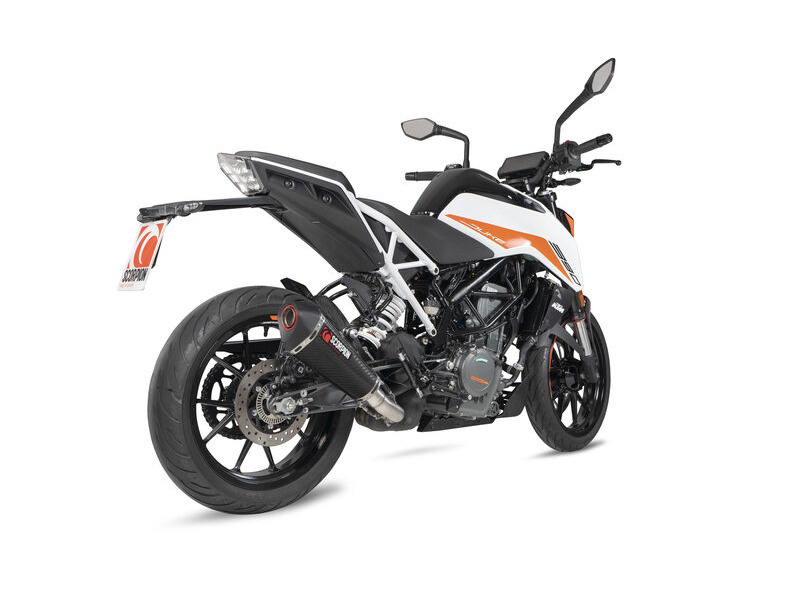 SCORPION EXHAUST KTM 390 Duke Serket Taper Slip-on click to zoom image