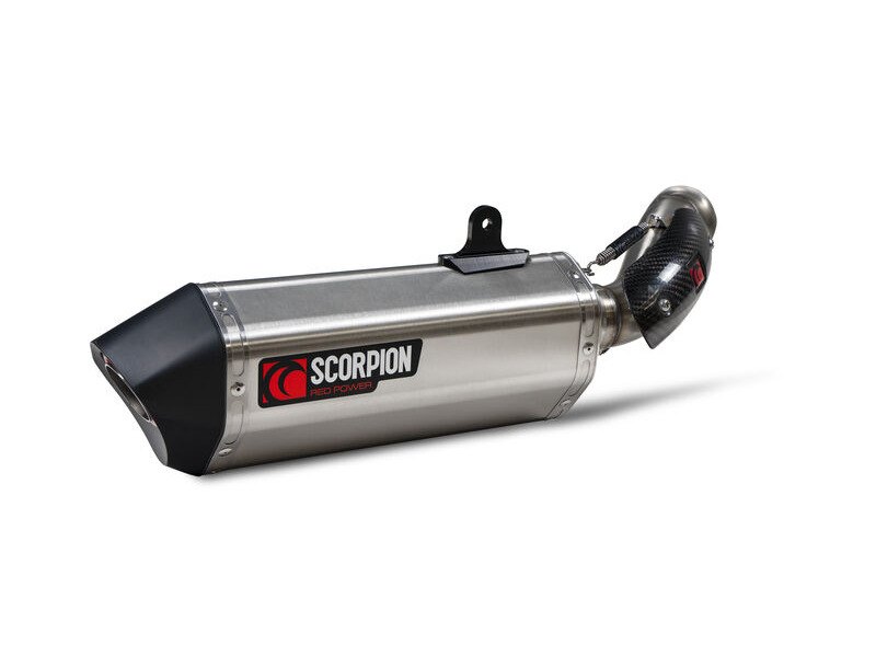 SCORPION EXHAUST KTM 890 Duke / 890 Duke R Serket Parallel Slip-on click to zoom image