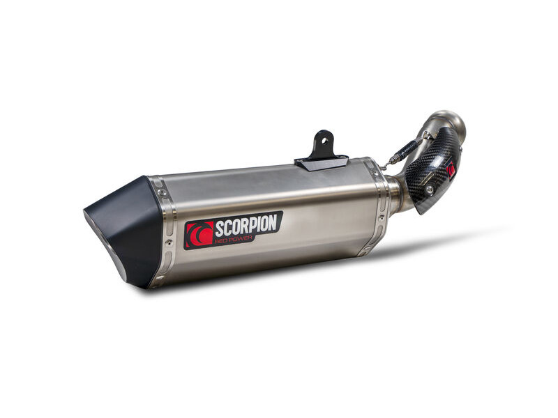 SCORPION EXHAUST KTM 890 Duke / 890 Duke R Serket Parallel Slip-on click to zoom image