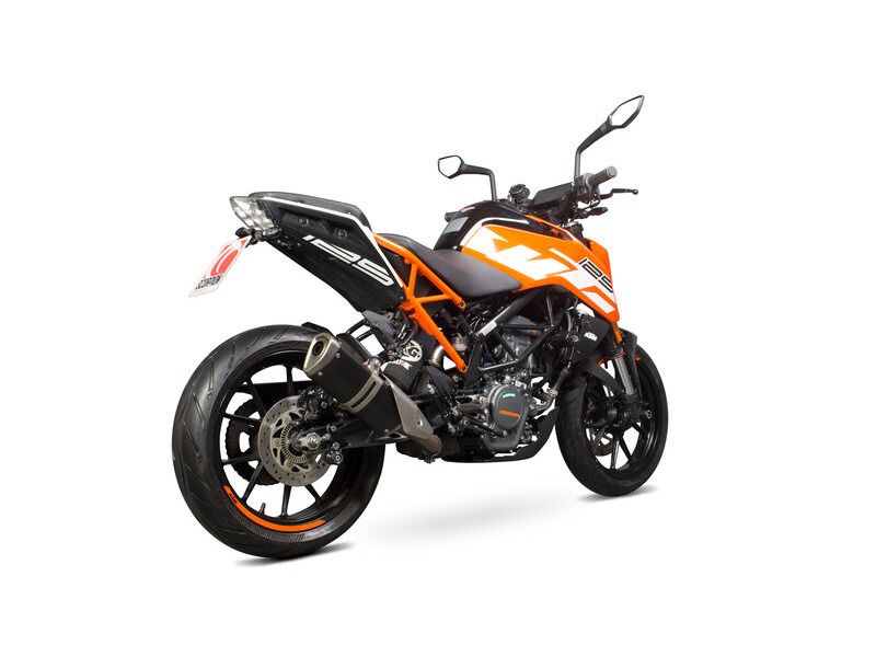 SCORPION EXHAUST KTM Duke 125 Catalyst Removal Pipe click to zoom image