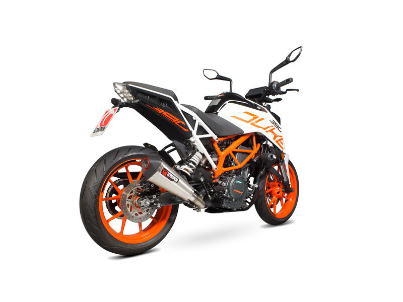 SCORPION EXHAUST KTM Duke 390 Serket Taper Slip-on click to zoom image