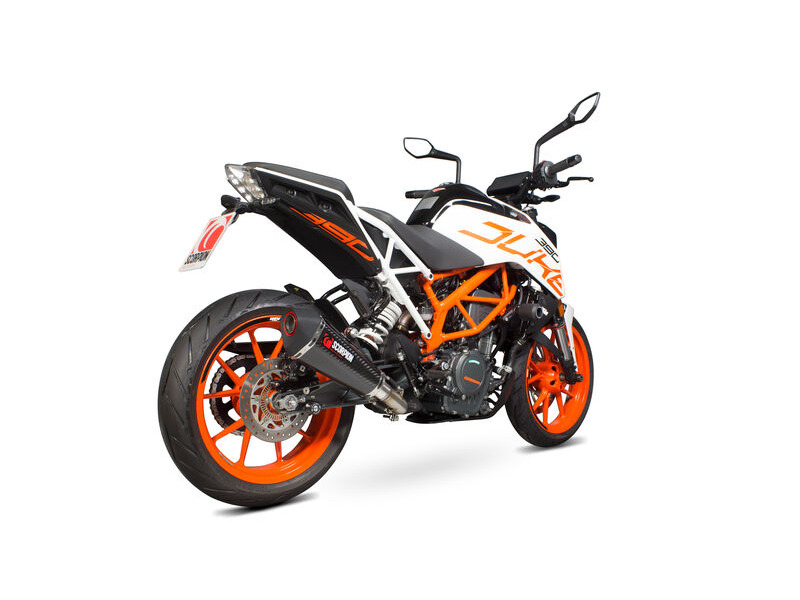 SCORPION EXHAUST KTM Duke 390 Serket Taper Slip-on click to zoom image