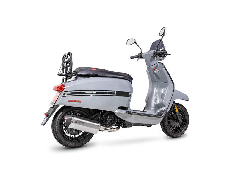 SCORPION EXHAUST Lambretta V125 Special Serket Parallel Full System click to zoom image