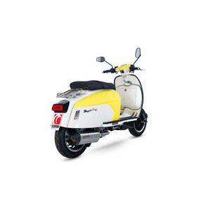 SCORPION EXHAUST Royal Alloy GT125/GP125 Euro 5 Serket Parallel Full System 2022 > 2024