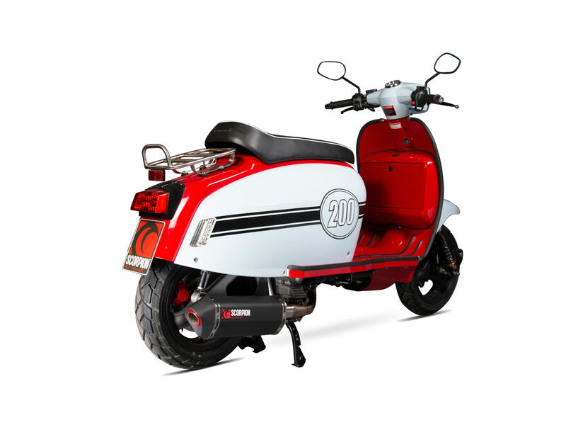 SCORPION EXHAUST Scomadi TL200 Serket Parallel Full System click to zoom image