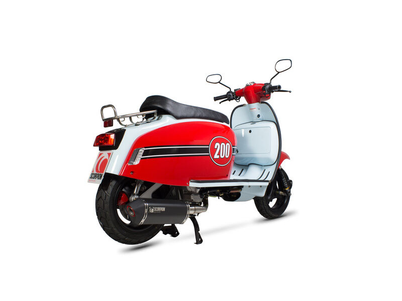 SCORPION EXHAUST Scomadi TL200 Serket Parallel Full System click to zoom image