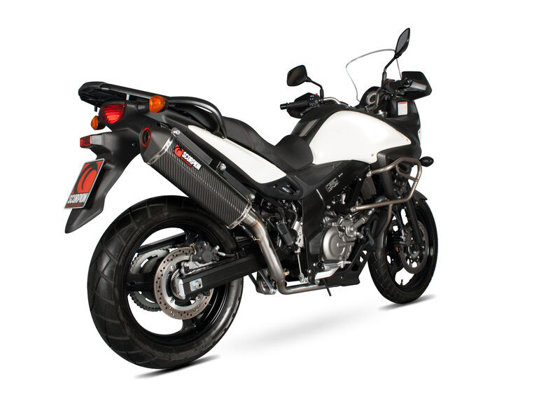 SCORPION EXHAUST Suzuki DL650 V-Strom Serket Parallel Slip-on click to zoom image