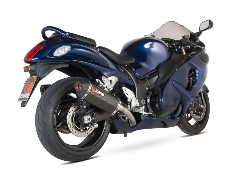 SCORPION EXHAUST Suzuki GSX1300 R Hayabusa Serket Parallel Slip-on (Pair) click to zoom image