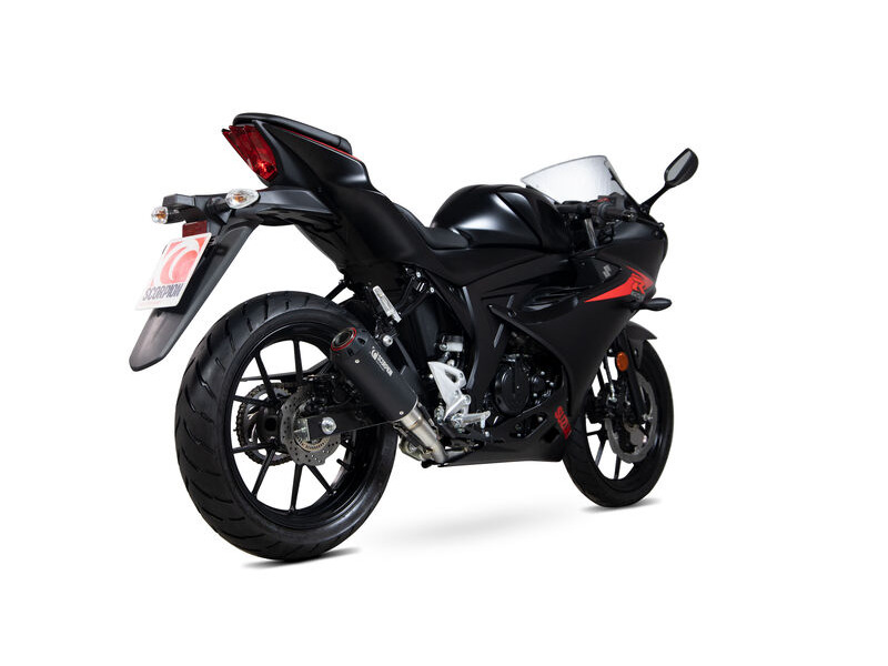 SCORPION EXHAUST Suzuki GSX-R 125 / GSX-R 150 Red Power Full System click to zoom image