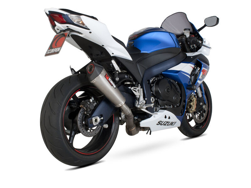 SCORPION EXHAUST Suzuki GSX-R1000 Serket Taper Slip-on click to zoom image