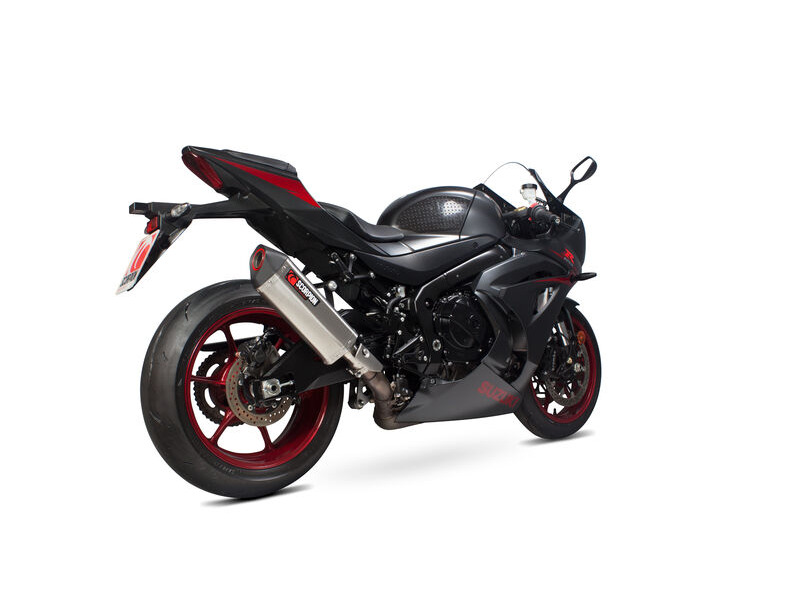 SCORPION EXHAUST Suzuki GSX-R1000 Serket Parallel Slip-on click to zoom image
