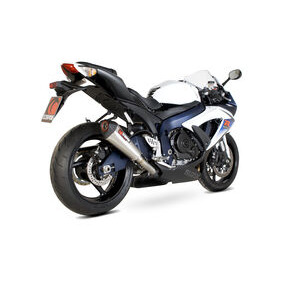 SCORPION EXHAUST Suzuki GSX-R600 / GSX-R750 Serket Taper Slip-on 2008 > 2010