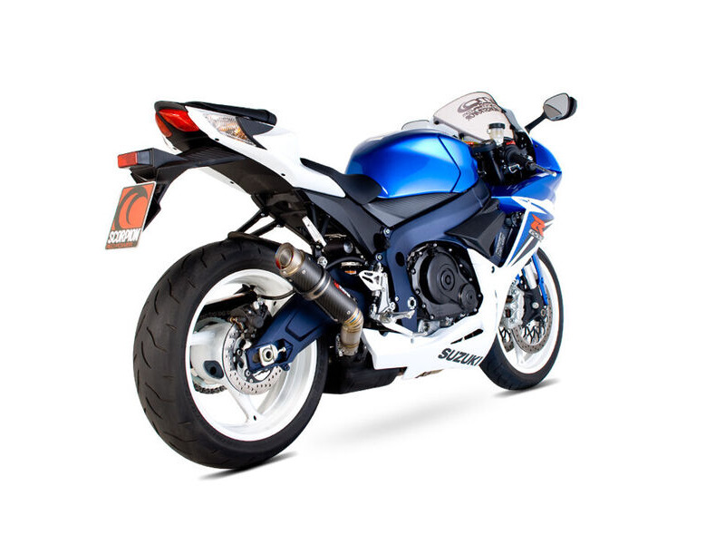 SCORPION EXHAUST Suzuki GSX-R600 / GSX-R750 RP1-GP Slip-on click to zoom image
