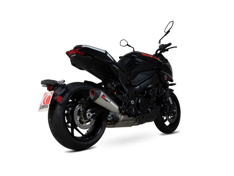 SCORPION EXHAUST Suzuki GSX-S 1000 Katana Serket Taper Slip-on click to zoom image