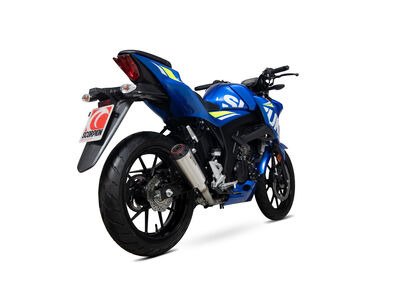 SCORPION EXHAUST Suzuki GSX-S 125 / GSX-S 150 Red Power Full System