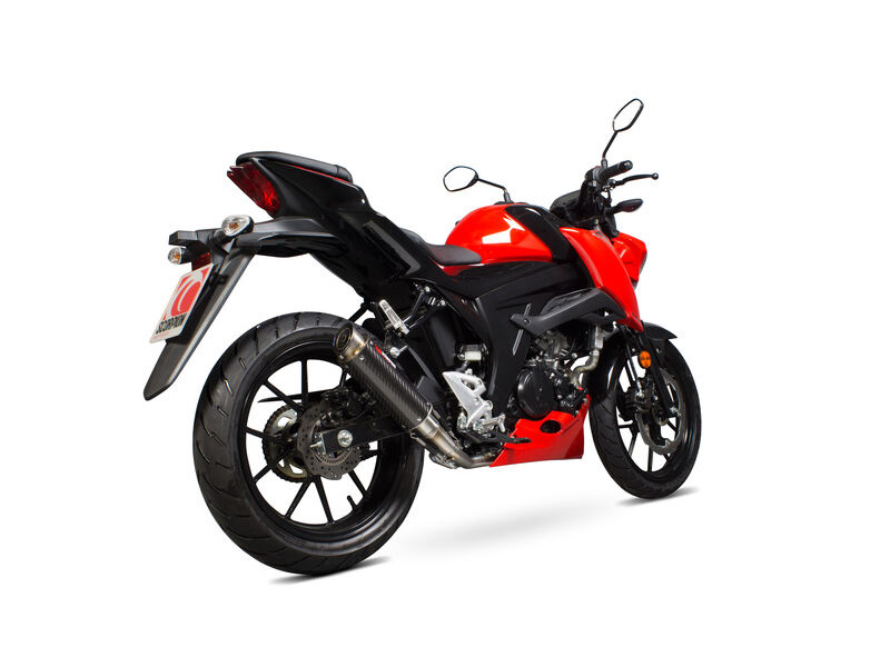 SCORPION EXHAUST Suzuki GSX-S 125 / GSX-S 150 RP1-GP Full System click to zoom image