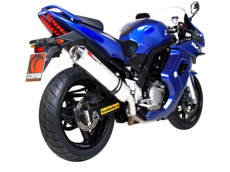 SCORPION EXHAUST Suzuki SV650 Factory Oval Slip-on click to zoom image