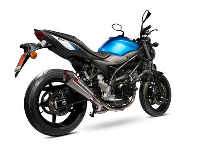 SCORPION EXHAUST Suzuki SV650 (2016-2021) / SV650 X, (2018-2021) Serket Taper Slip-on