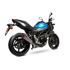 SCORPION EXHAUST Suzuki SV650 (2016-2021) / SV650 X, (2018-2021) Serket Taper Slip-on 2016 > 2021