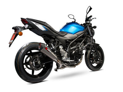 SCORPION EXHAUST Suzuki SV650 (2016-2021) / SV650 X, (2018-2021) Serket Taper Slip-on