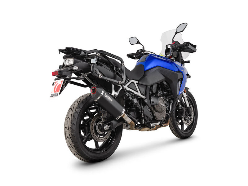 SCORPION EXHAUST Suzuki V-Strom 800 DE / V-Strom 800 RE Serket Parallel Slip-on click to zoom image