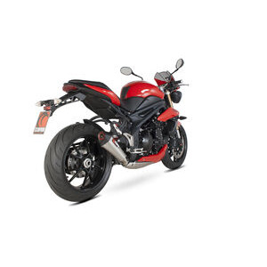 SCORPION EXHAUST Triumph Speed Triple 1050 Serket Taper Slip-on 2011 > 2015