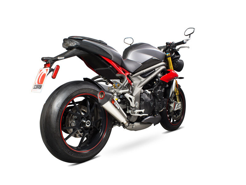 SCORPION EXHAUST Triumph Speed Triple 1050 R Serket Taper Slip-on click to zoom image