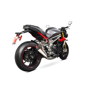 SCORPION EXHAUST Triumph Speed Triple 1050 R Serket Taper Slip-on 2016 > 2017