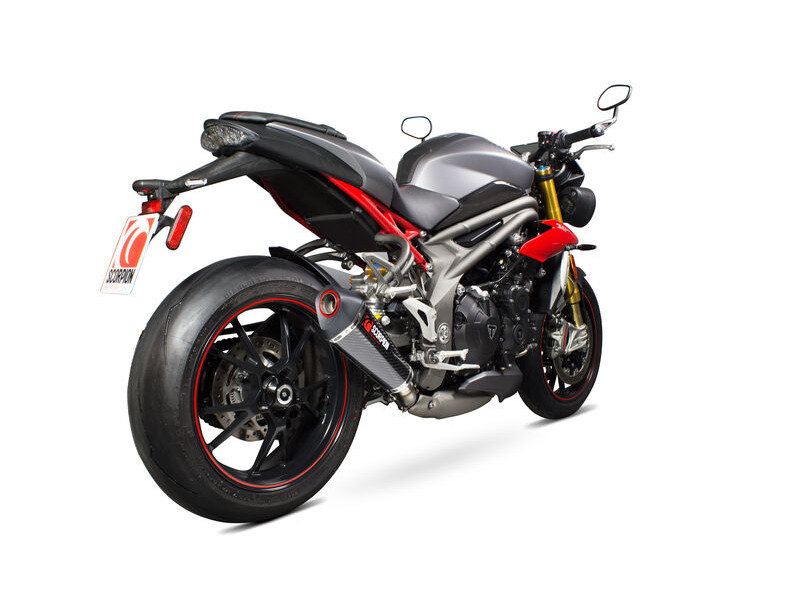 SCORPION EXHAUST Triumph Speed Triple 1050 R Serket Taper Slip-on click to zoom image