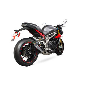 SCORPION EXHAUST Triumph Speed Triple 1050 R Serket Taper Slip-on 2016 > 2017