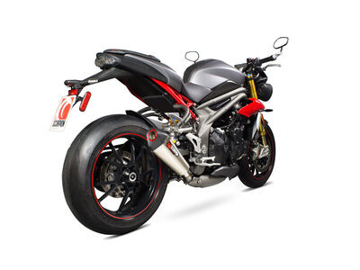 SCORPION EXHAUST Triumph Speed Triple 1050 R Serket Taper Slip-on