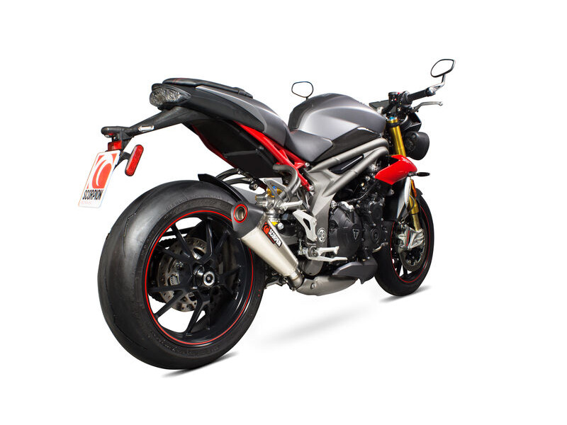 SCORPION EXHAUST Triumph Speed Triple 1050 R Serket Taper Slip-on click to zoom image