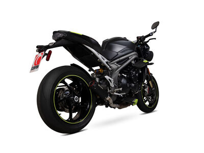 SCORPION EXHAUST Triumph Speed Triple R / Speed Triple S / Speed Triple RS Red Power Slip-on