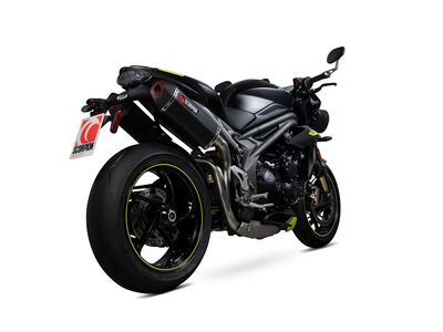 SCORPION EXHAUST Triumph Speed Triple R / Speed Triple S / Speed Triple RS Serket Parallel Slip-on (Pair)
