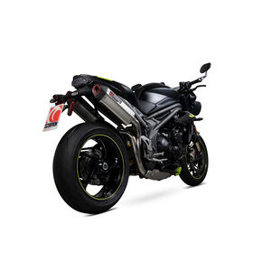 SCORPION EXHAUST Triumph Speed Triple R / Speed Triple S / Speed Triple RS Serket Parallel Slip-on (Pair) 2018 > 2020
