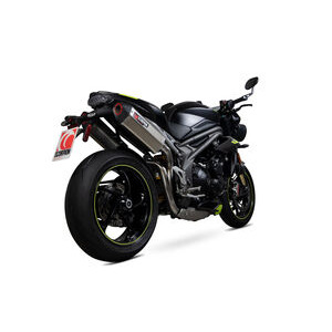 SCORPION EXHAUST Triumph Speed Triple R / Speed Triple S / Speed Triple RS Serket Parallel Slip-on (Pair) 2018 > 2020