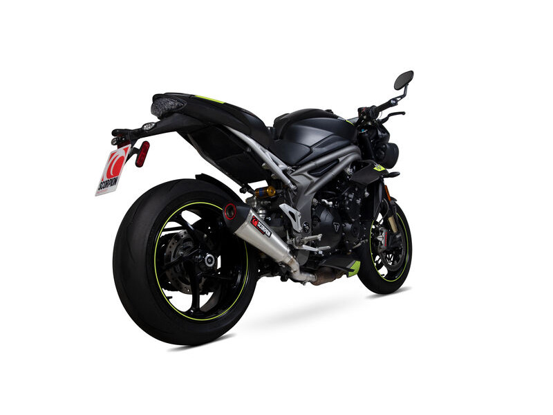 SCORPION EXHAUST Triumph Speed Triple R / Speed Triple S / Speed Triple RS Serket Taper Slip-on click to zoom image