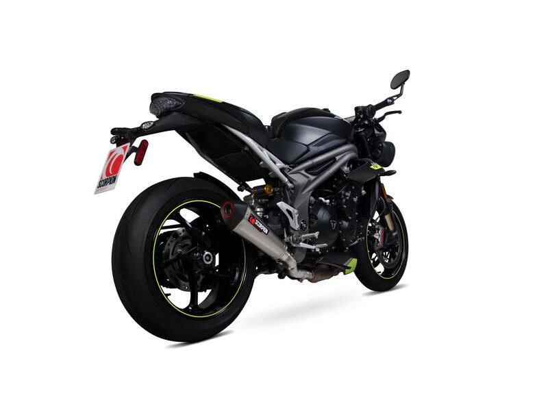 SCORPION EXHAUST Triumph Speed Triple R / Speed Triple S / Speed Triple RS Serket Taper Slip-on click to zoom image