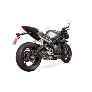 SCORPION EXHAUST Triumph Street Triple 765 R / Street Triple 765 S / Street Triple 765 RS Serket Taper Slip-on 2017 > 2019