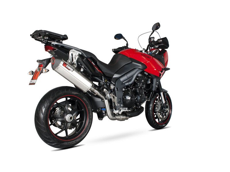 SCORPION EXHAUST Triumph Tiger 1050 Sport  Serket Parallel Slip-on click to zoom image