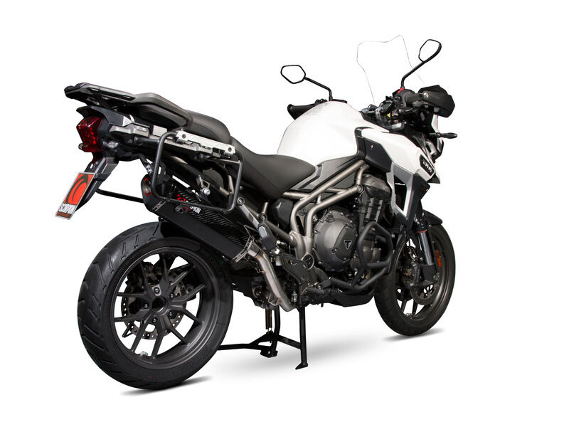 SCORPION EXHAUST Triumph Tiger 1200 Explorer Serket Parallel Slip-on click to zoom image
