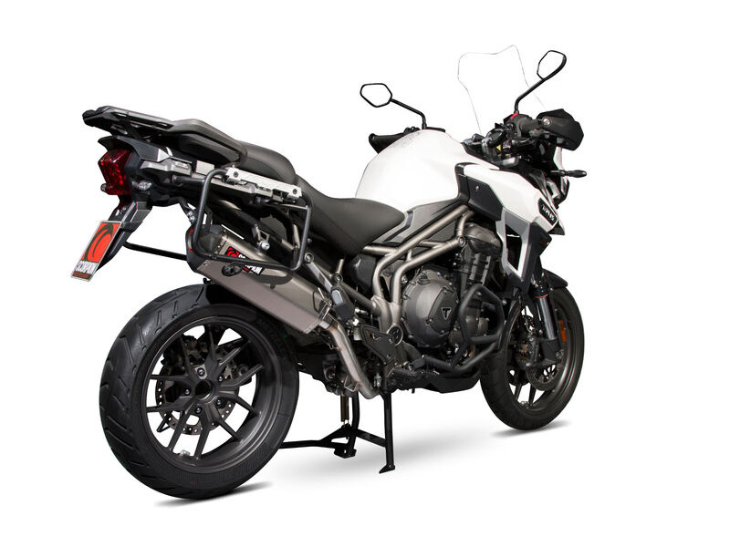 SCORPION EXHAUST Triumph Tiger 1200 Explorer Serket Parallel Slip-on click to zoom image