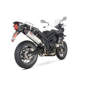 SCORPION EXHAUST Triumph Tiger 800 Serket Parallel Slip-on 2011 > 2016