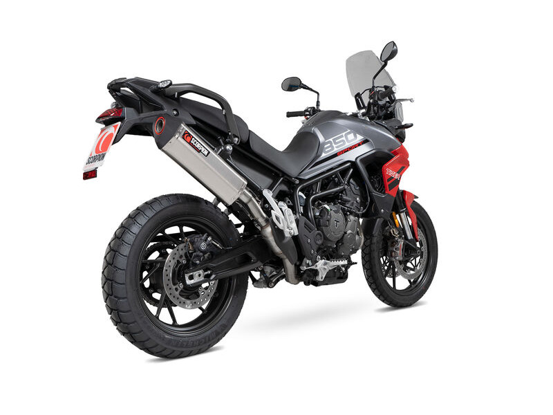 SCORPION EXHAUST Triumph Tiger 850 Serket Parallel Slip-on click to zoom image