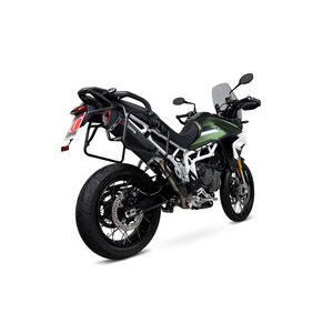 SCORPION EXHAUST Triumph Tiger 900 (all models) Serket Parallel Slip-on 2020 > 2023