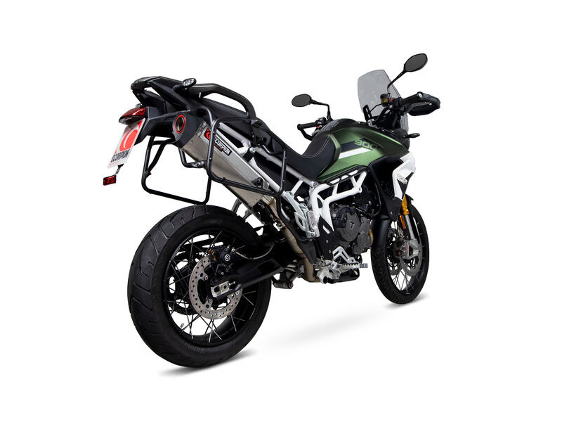 SCORPION EXHAUST Triumph Tiger 900 (all models) Serket Parallel Slip-on click to zoom image