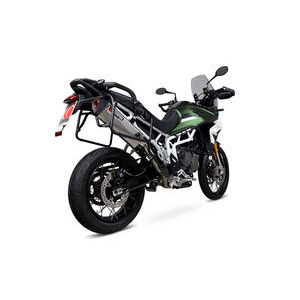 SCORPION EXHAUST Triumph Tiger 900 (all models) Serket Parallel Slip-on 2020 > 2023