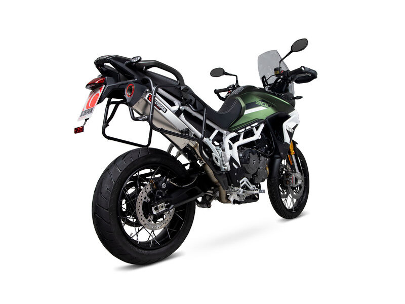 SCORPION EXHAUST Triumph Tiger 900 (all models) Serket Parallel Slip-on click to zoom image
